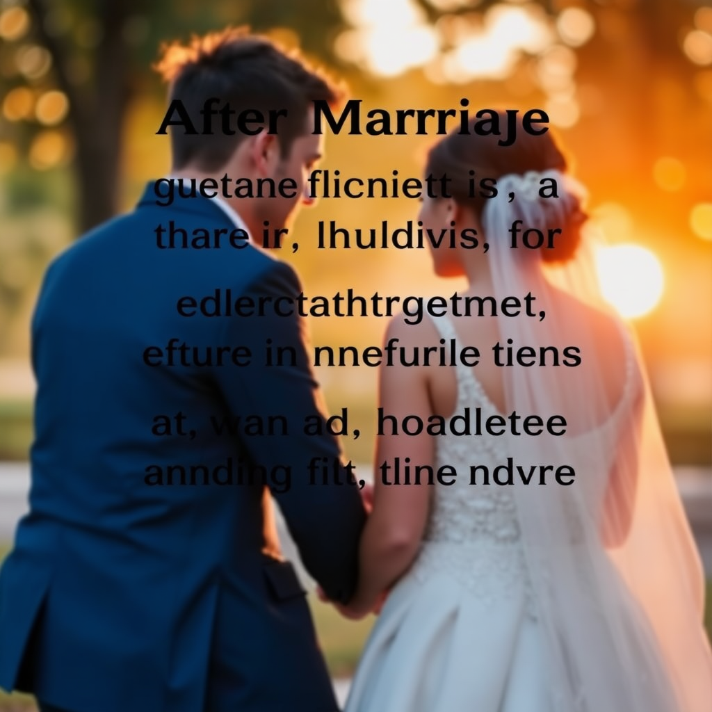 结婚后生活说说朋友圈