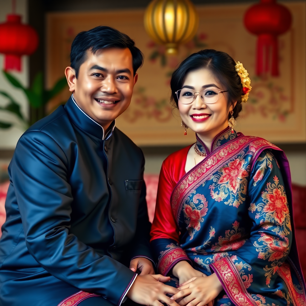 婚后生活幸福回族