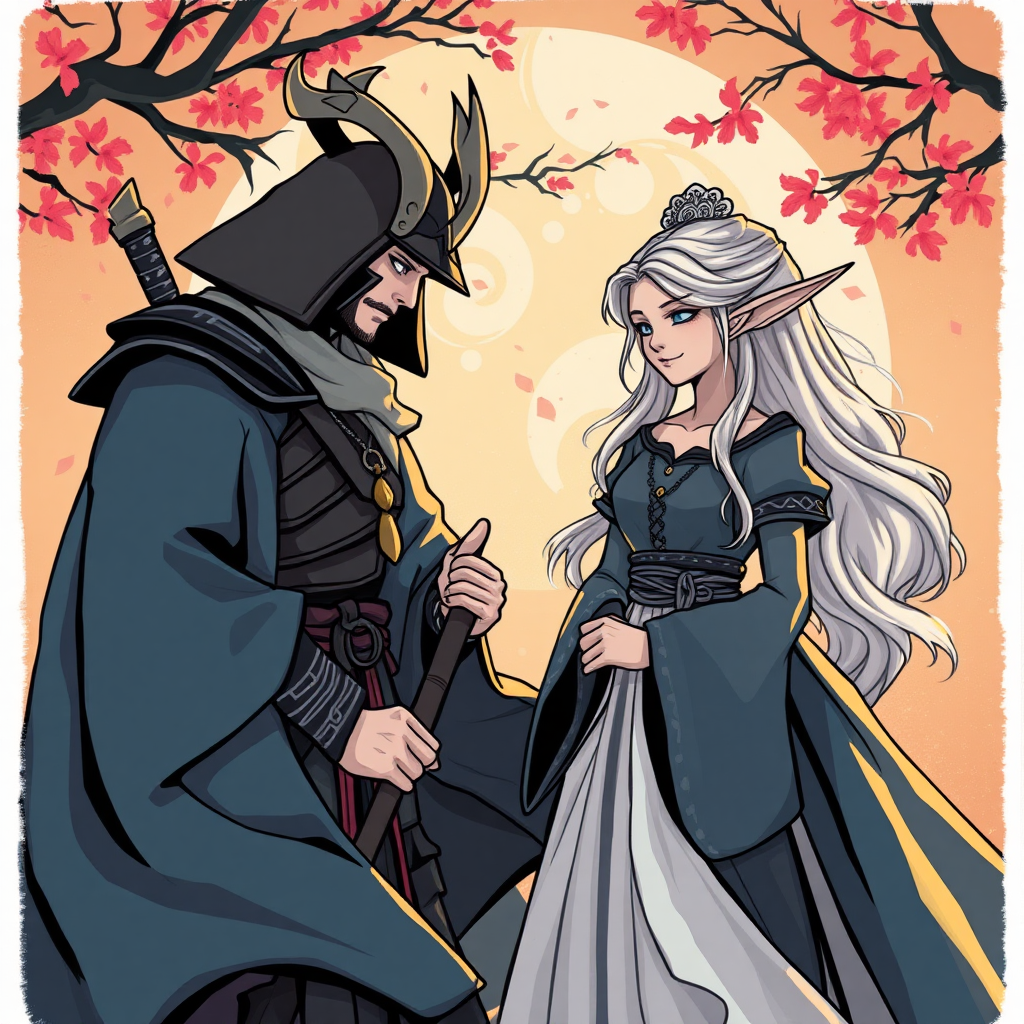 士道与精灵结婚后生活