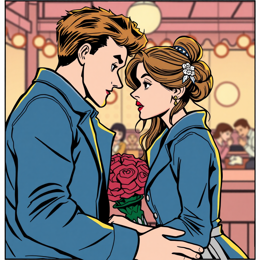 漫画中婚后生活