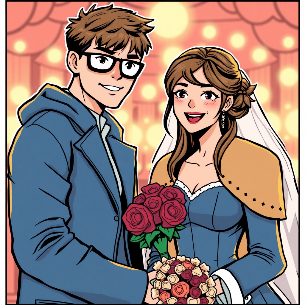 婚后夫妻状态漫画