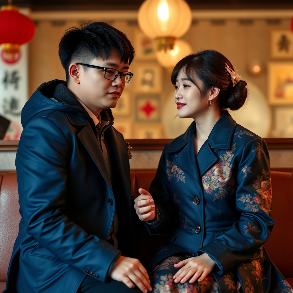 结婚后相亲的状态变了