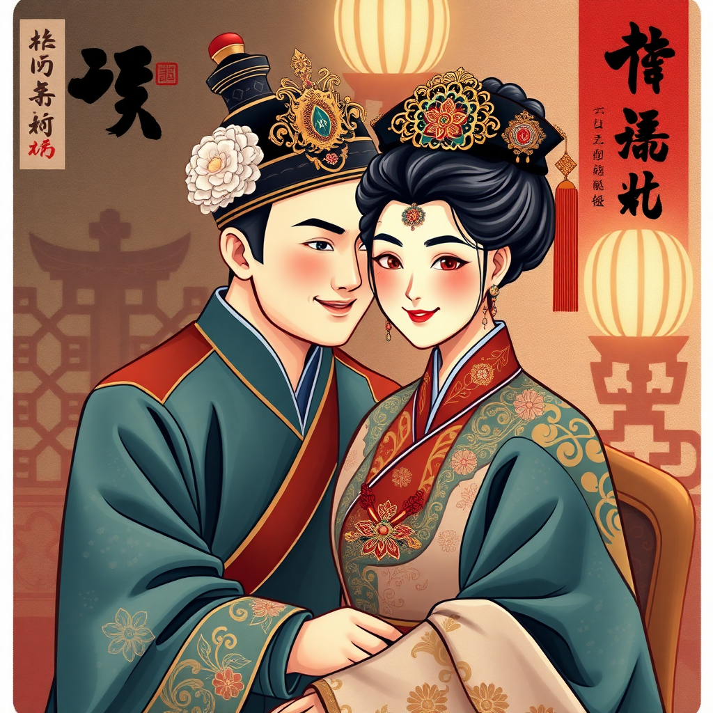 清朝婚后生活幸福公主