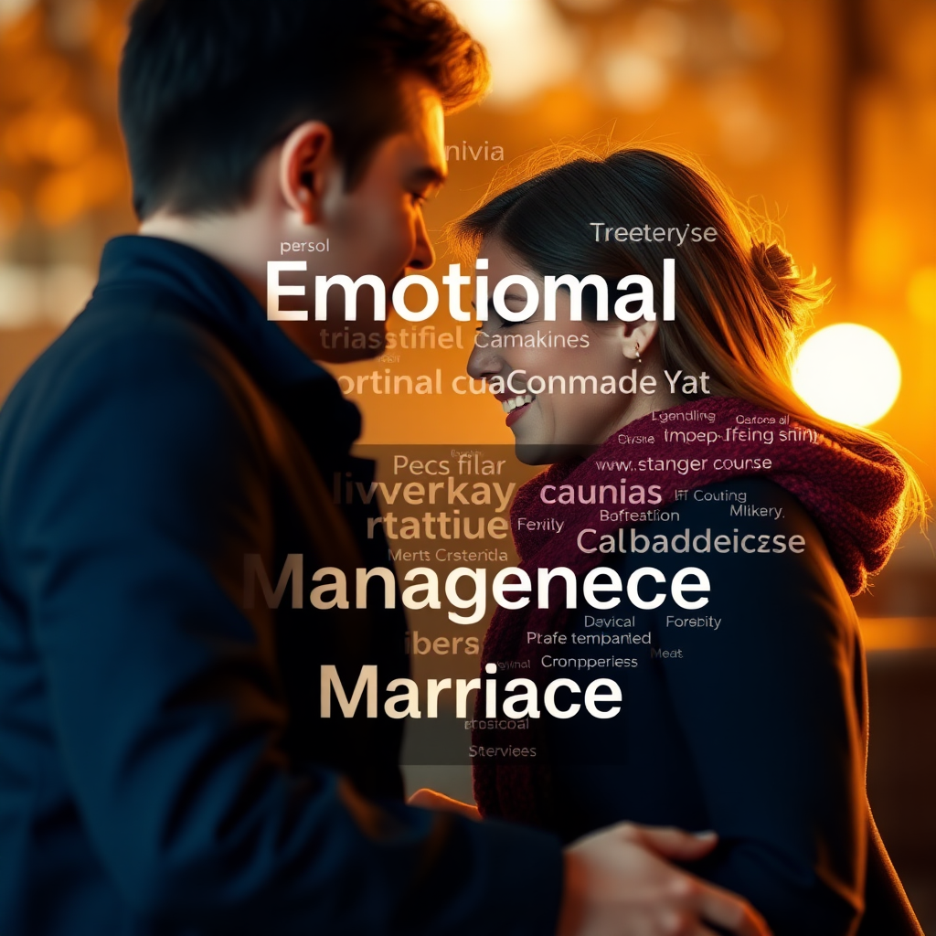 婚姻里面的感情经营什么
