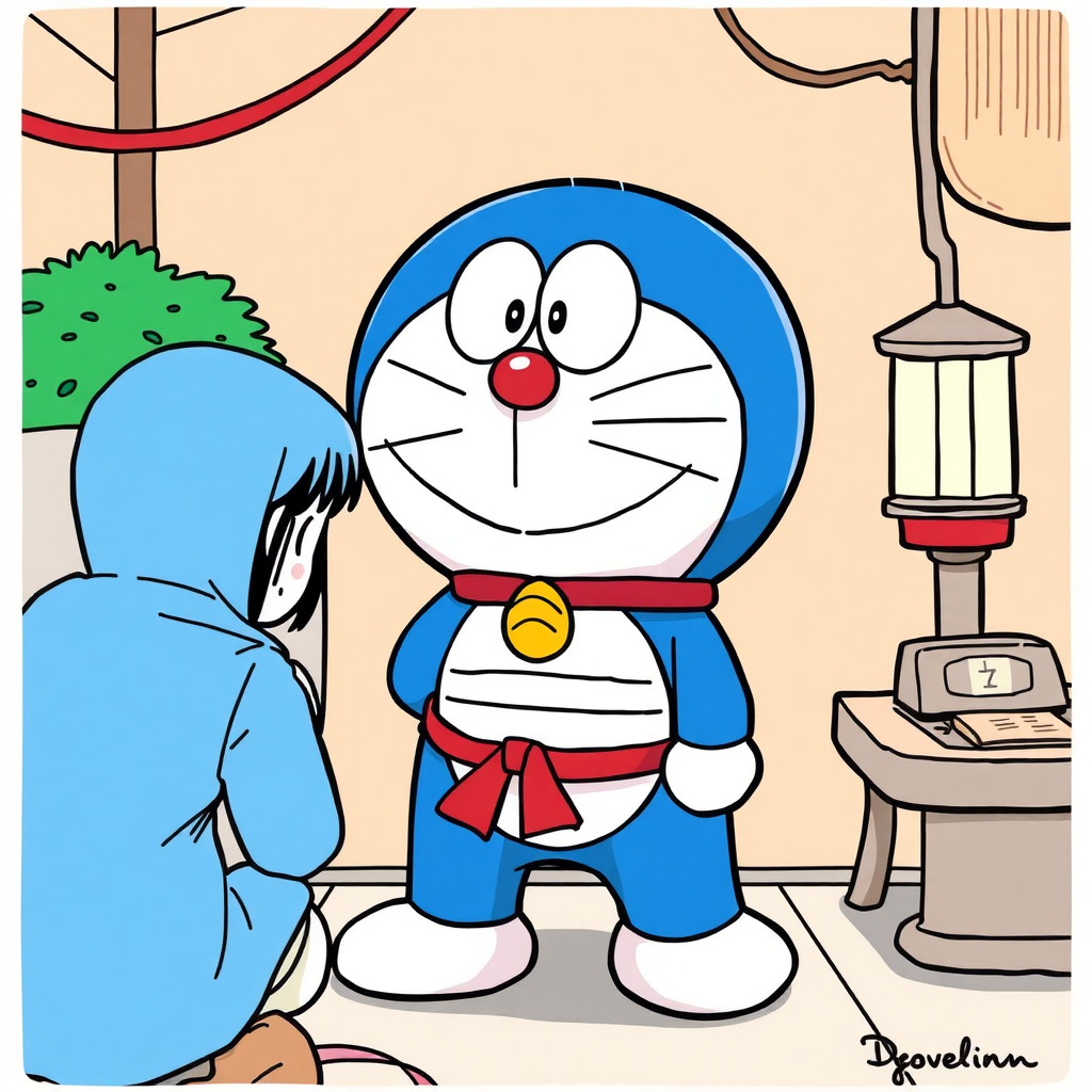 大雄婚后生活贴