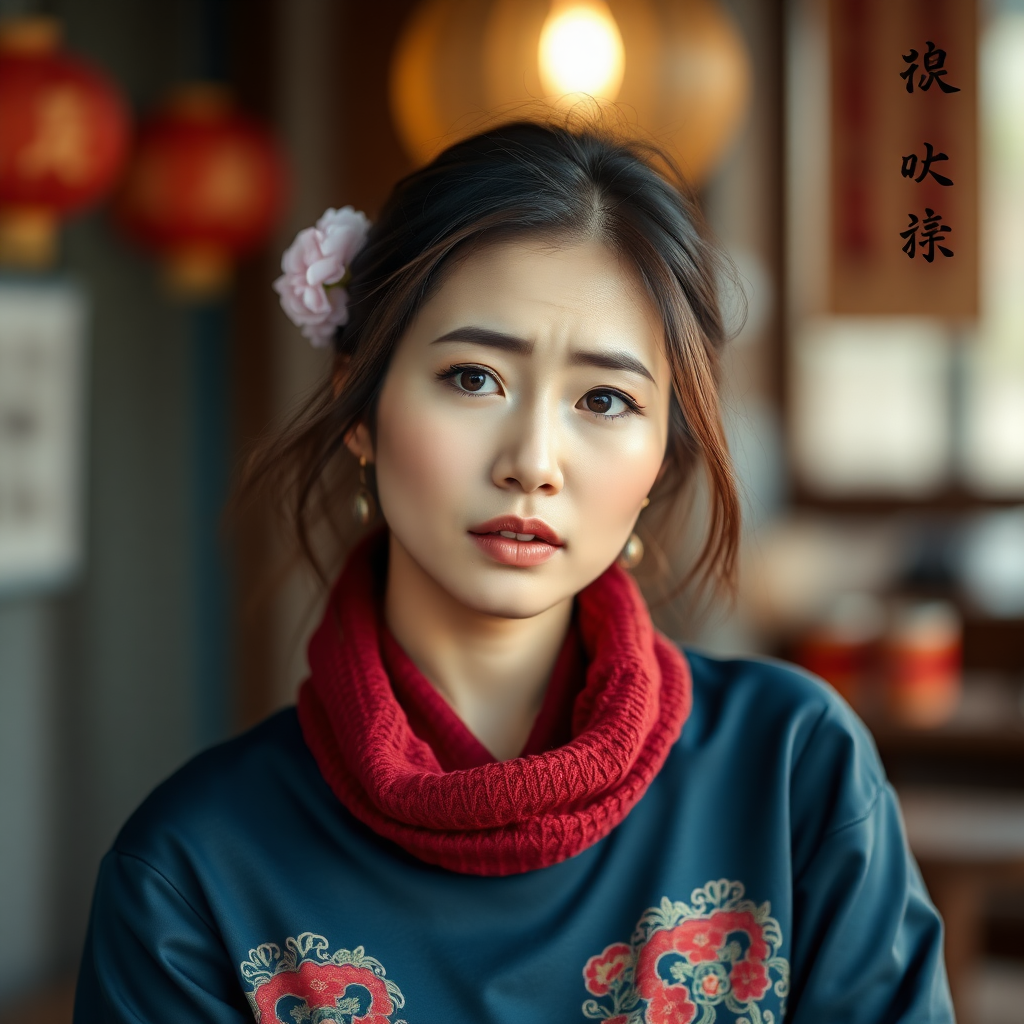美女担心婚后生活质量低
