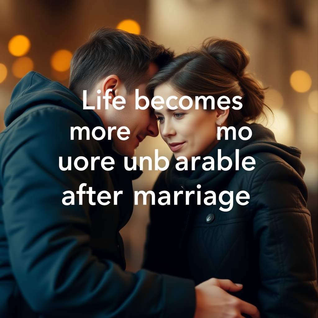 婚后生活越过越难受了