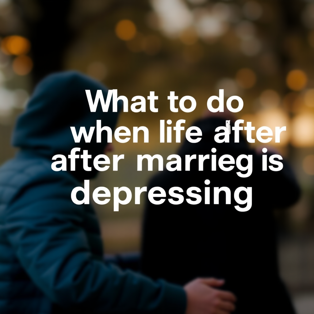 婚后生活很压抑怎么办
