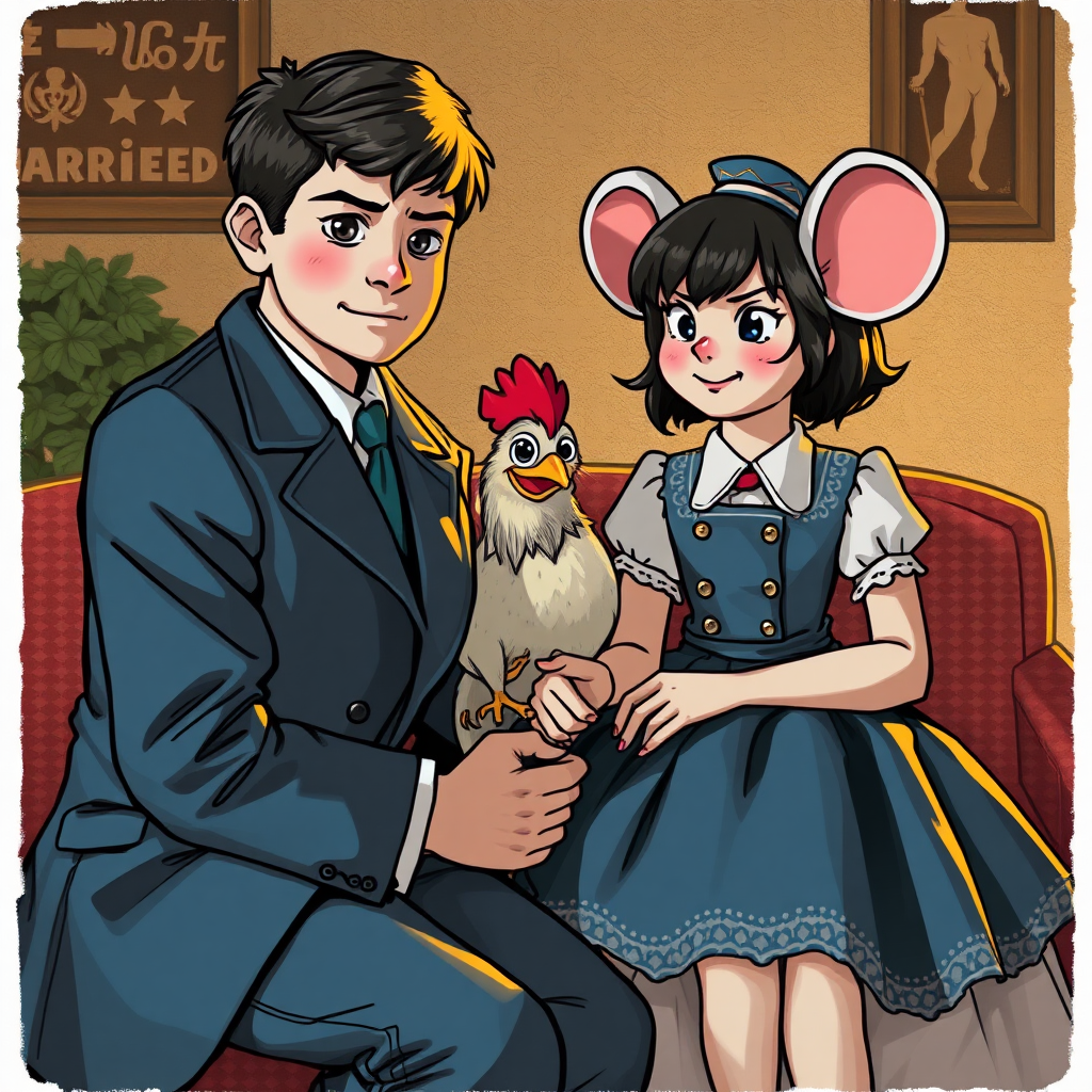 鸡女鼠男婚后生活