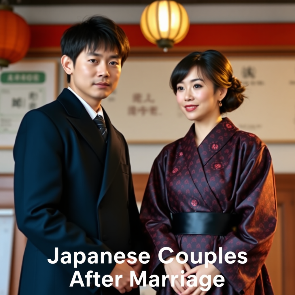 日本夫妻婚后状态