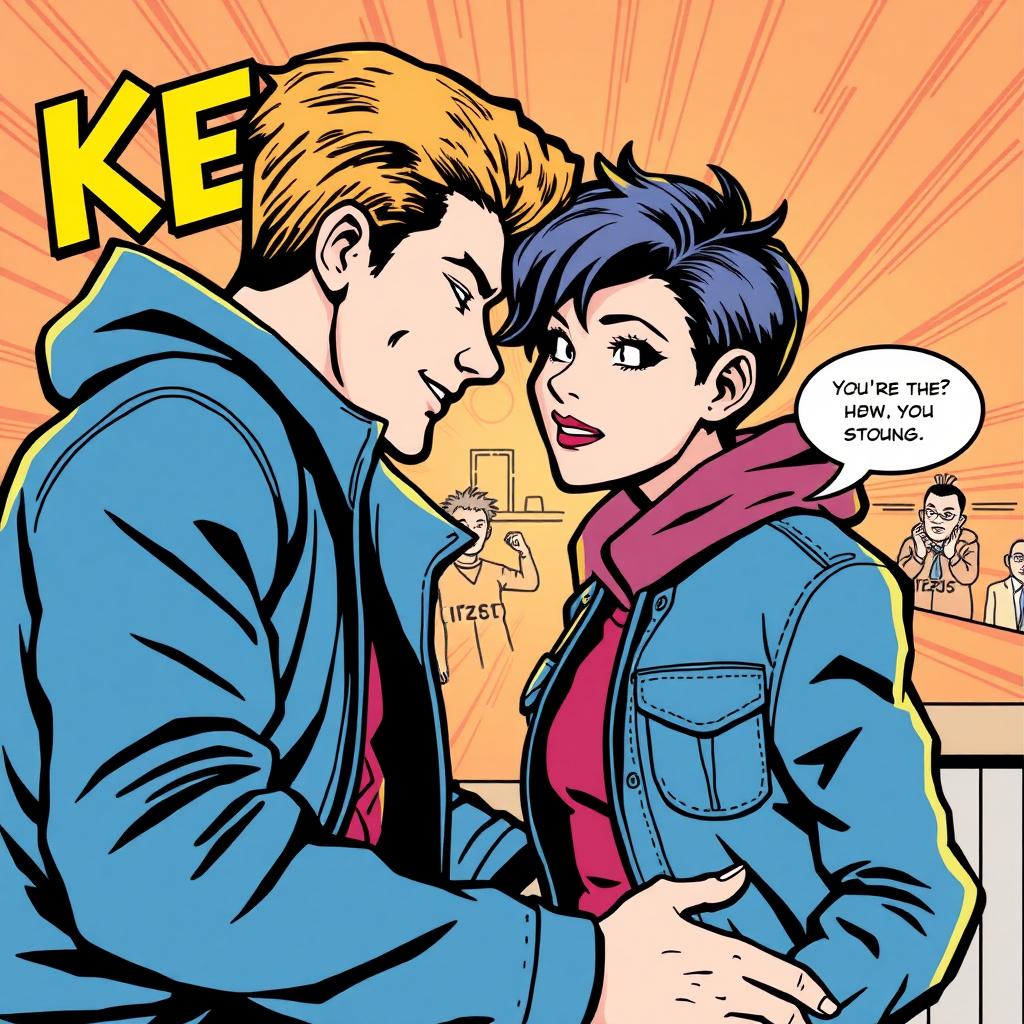 恋爱男生必看技巧漫画