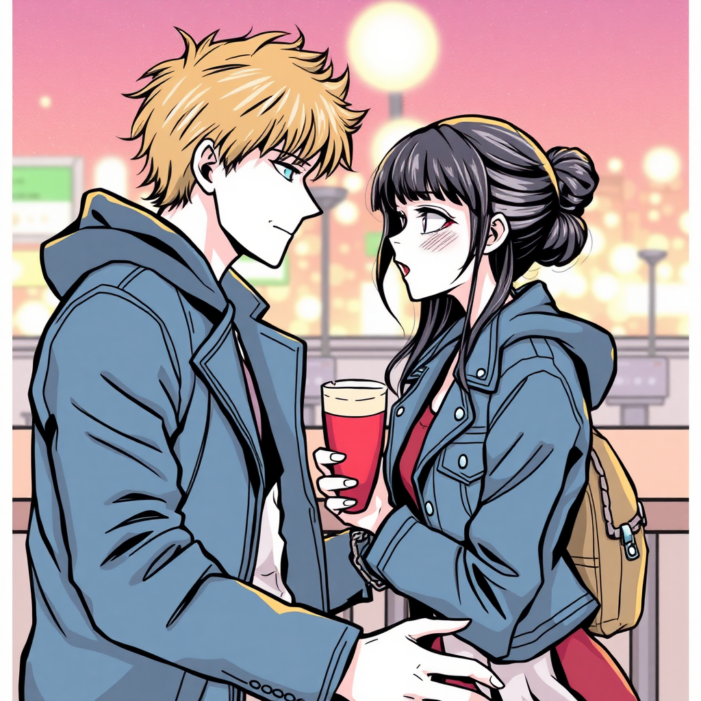 甜甜的恋爱恋爱技巧漫画