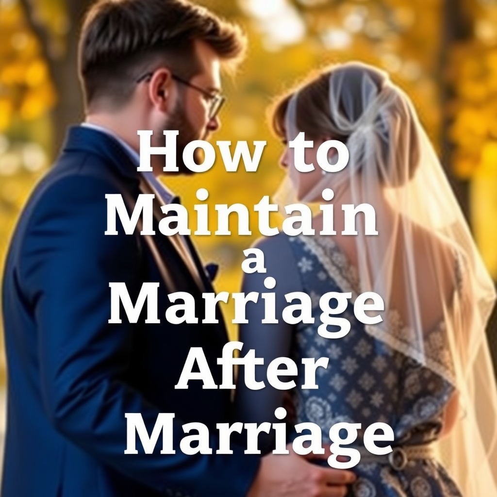 婚姻后该怎么经营婚姻