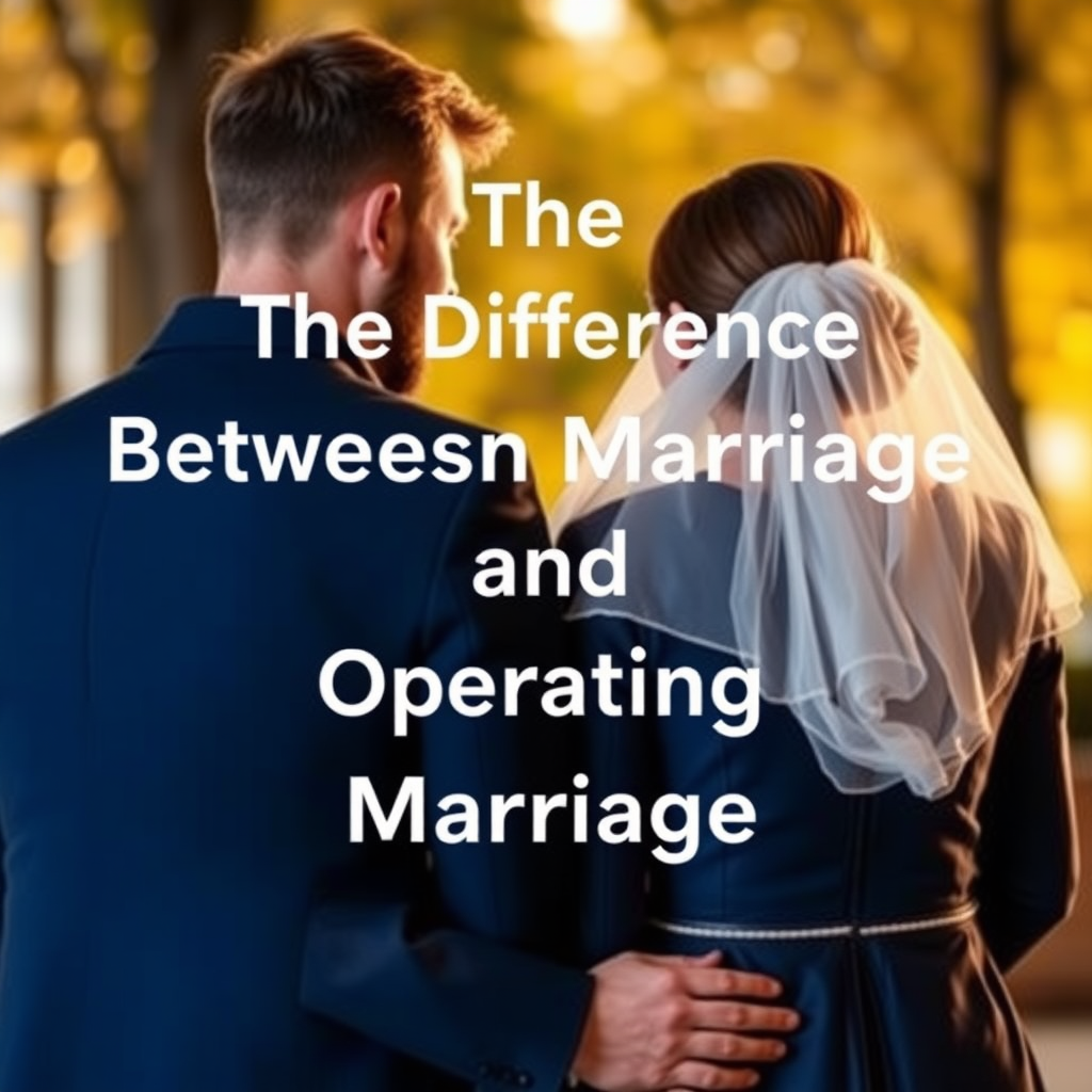 选择婚姻与经营婚姻的区别