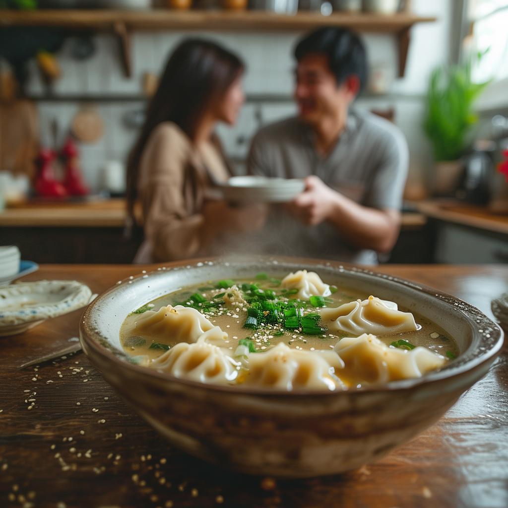 一碗馄饨挽救婚姻的故事
